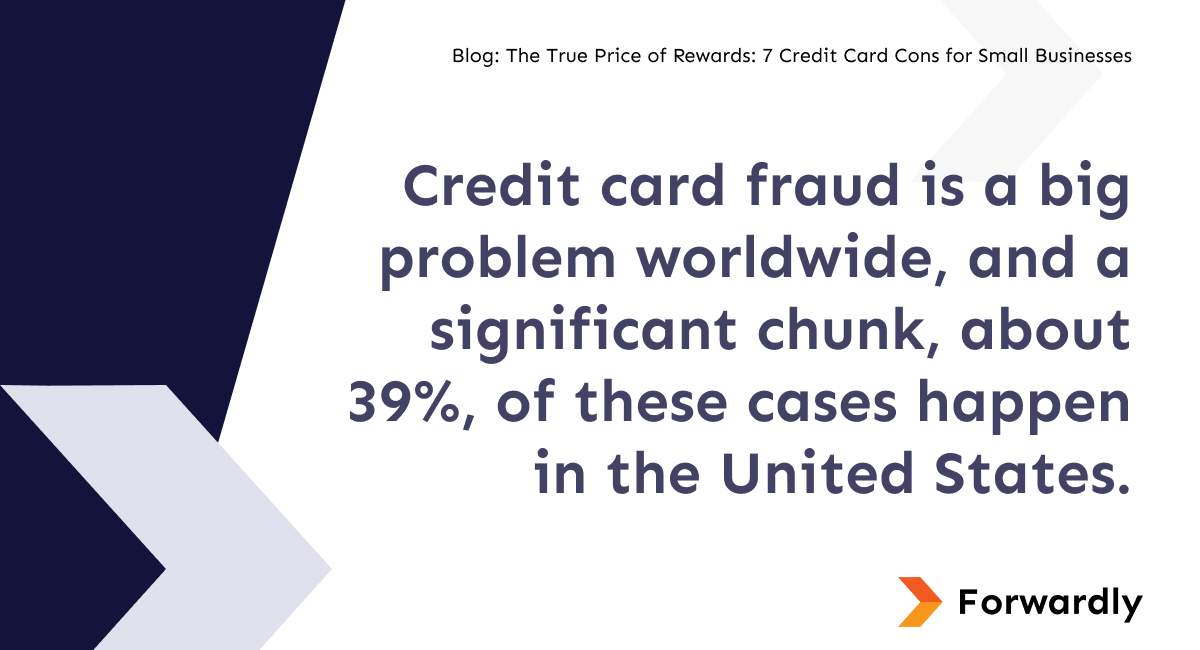 Credit card fraud is a big problem worldwide, and a significant chunk, about 39%, of these cases happen in the United States.