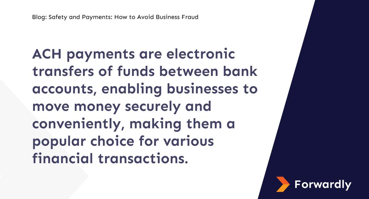 ACH payments are electronic transfers of funds between bank accounts, enabling businesses to move money securely and conveniently, making them a popular choice for various financial transactions.