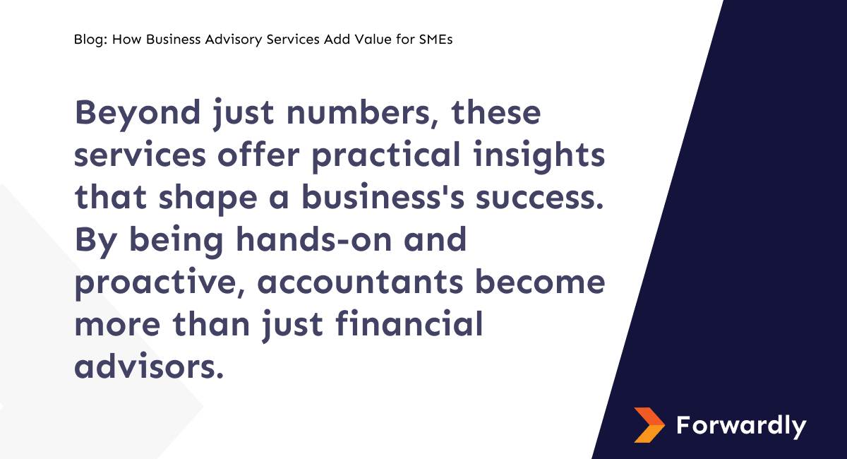 Beyond just numbers, these services offer practical insights that shape a business's success. By being hands-on and proactive, accountants become more than just financial advisors.